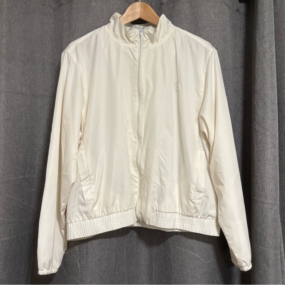 Women's Off White Jacket by Coral Bay Golf